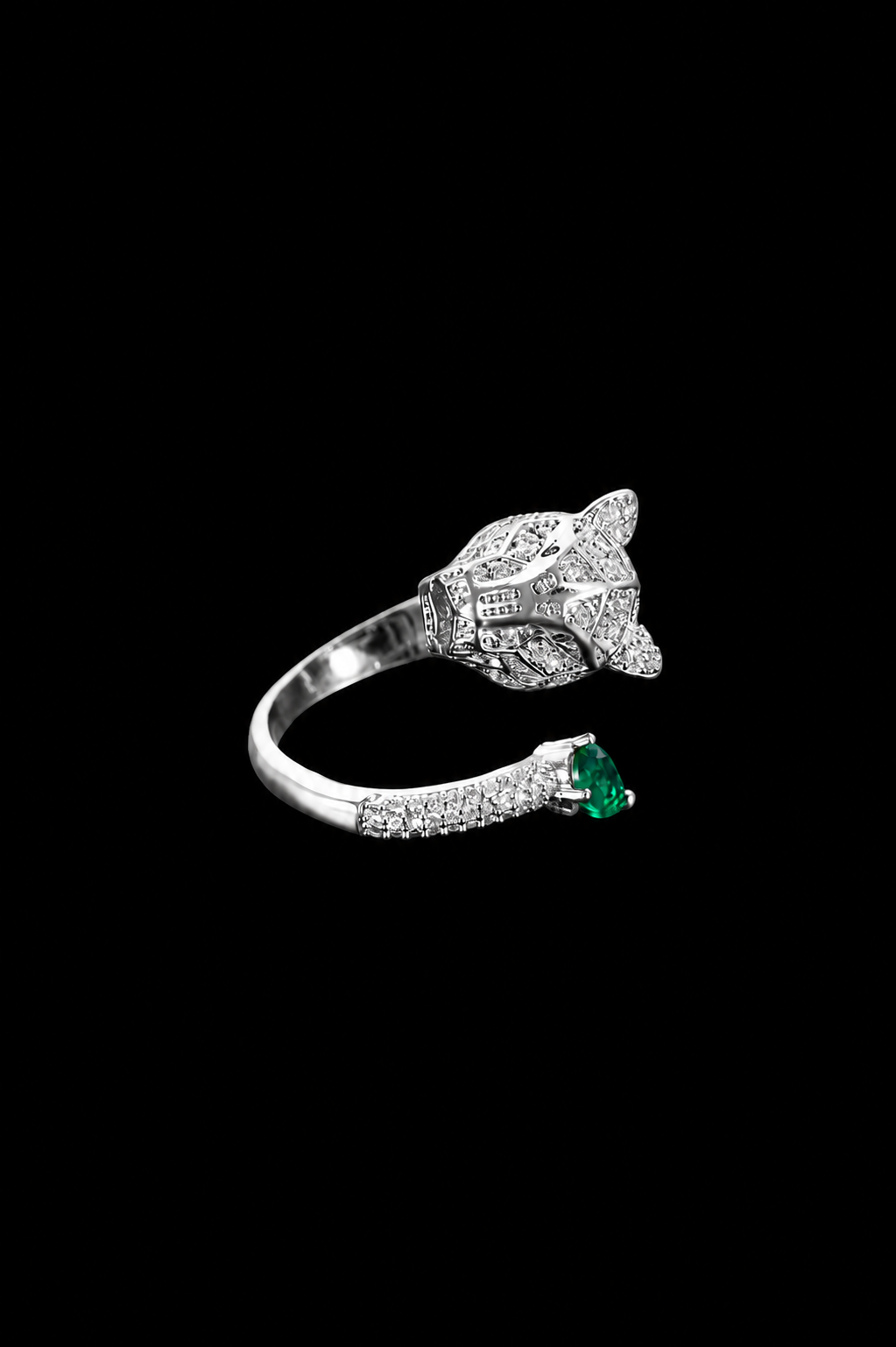 Silver Tiger Ring