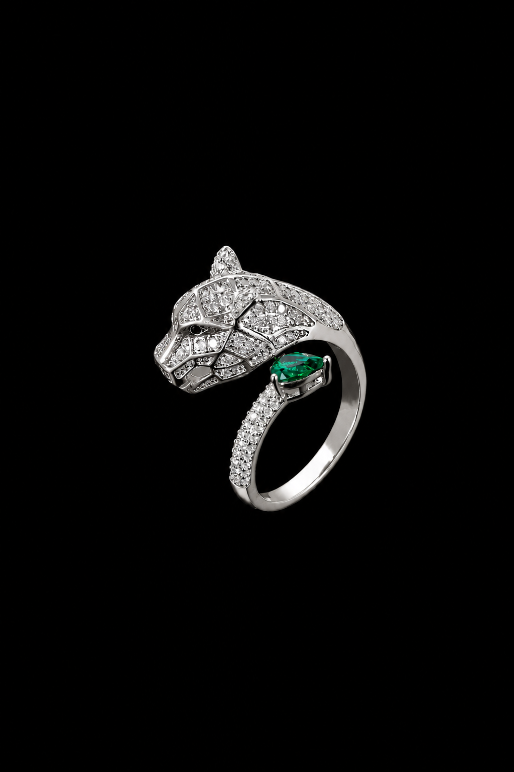 Silver Tiger Ring