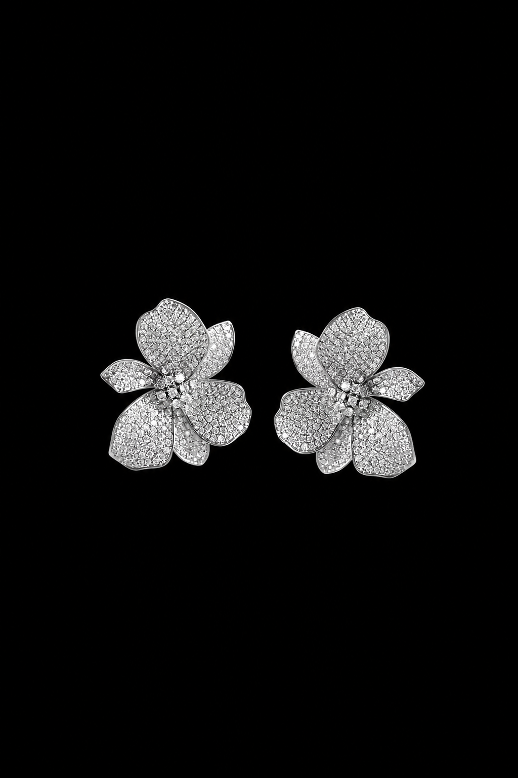 African Flower Earrings